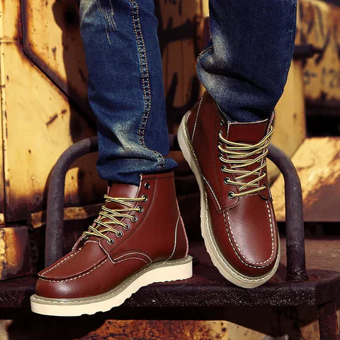 HARRISON OF CALIFORNIA | CLASSIC LACE-UP BOOTS FOR MEN