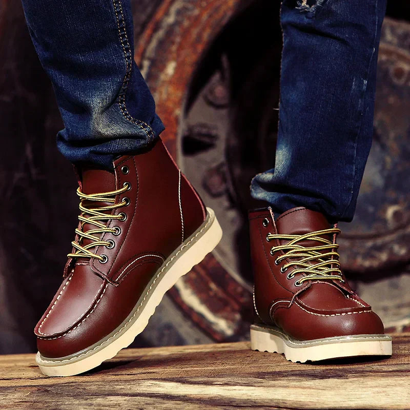 HARRISON OF CALIFORNIA | CLASSIC LACE-UP BOOTS FOR MEN