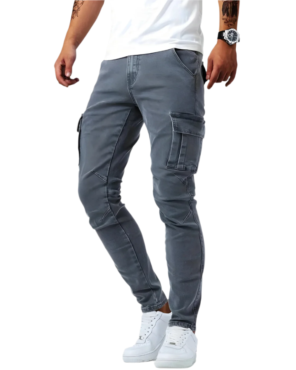 HARRISON OF CALIFORNIA | STRETCH CARGO PANTS FOR MEN
