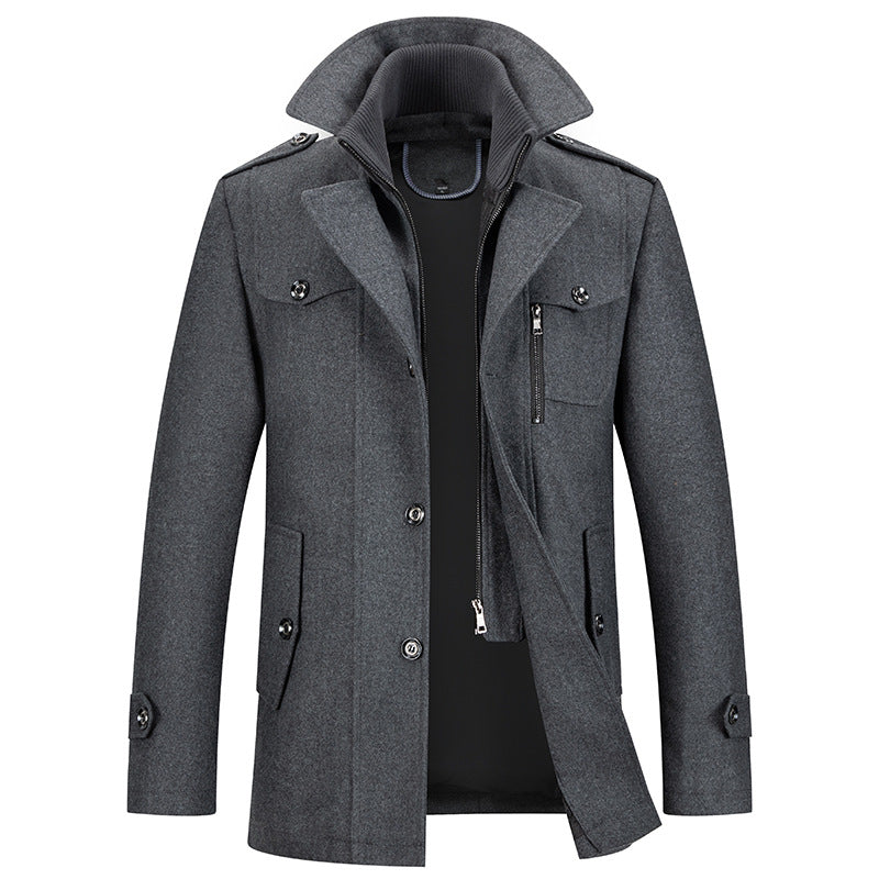 HARRISON OF CALIFORNIA | LONG WINTER COAT FOR MEN