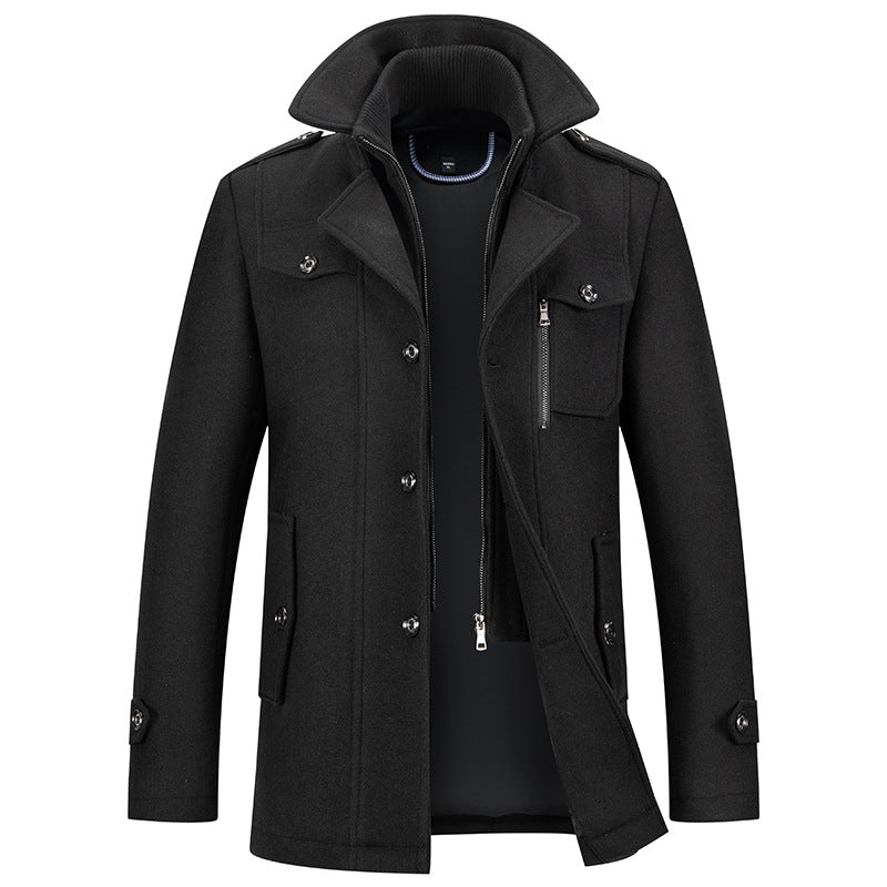 HARRISON OF CALIFORNIA | LONG WINTER COAT FOR MEN