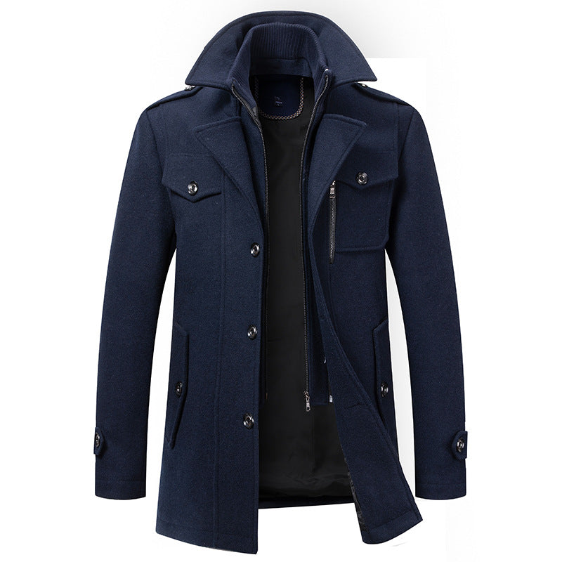HARRISON OF CALIFORNIA | LONG WINTER COAT FOR MEN