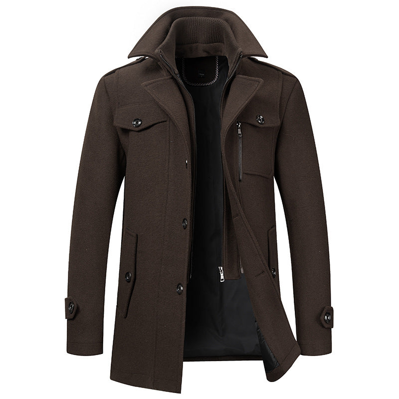 HARRISON OF CALIFORNIA | LONG WINTER COAT FOR MEN