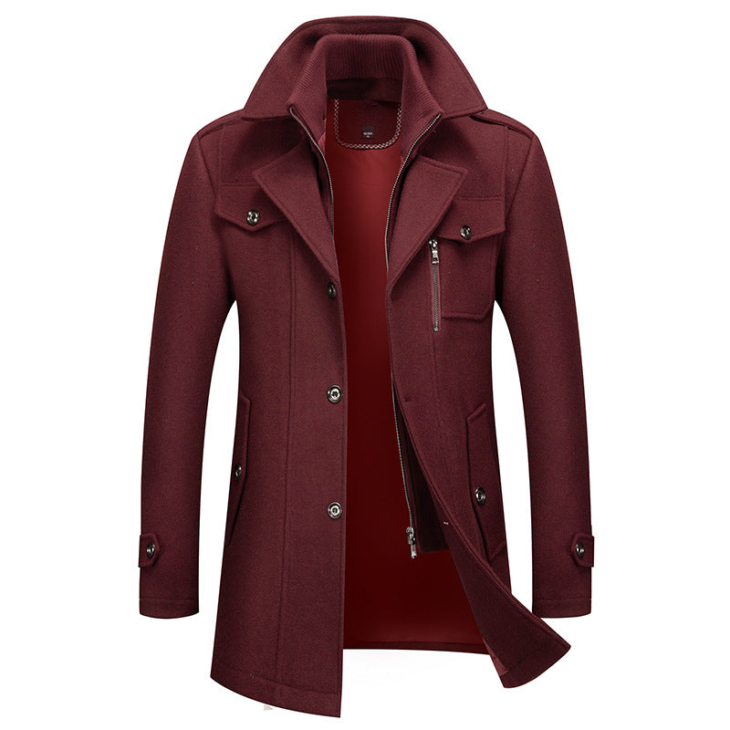HARRISON OF CALIFORNIA | LONG WINTER COAT FOR MEN