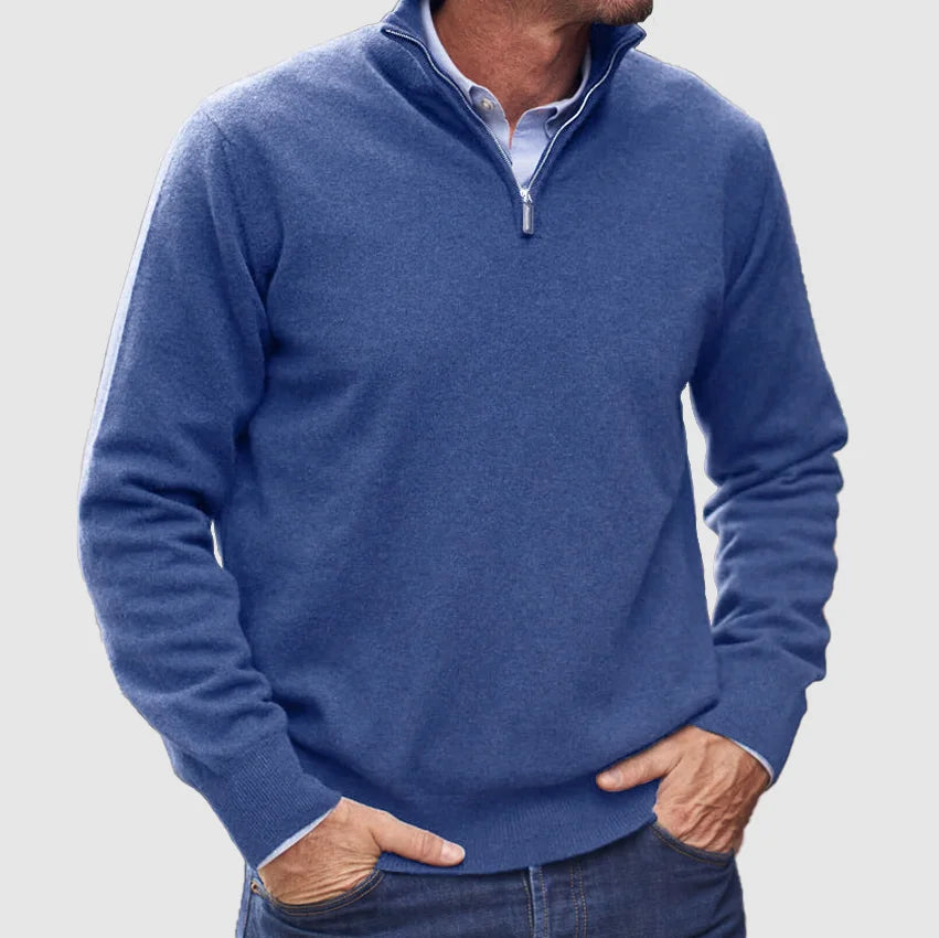 HARRISON OF CALIFORNIA | ZIP PULLOVER FOR MEN