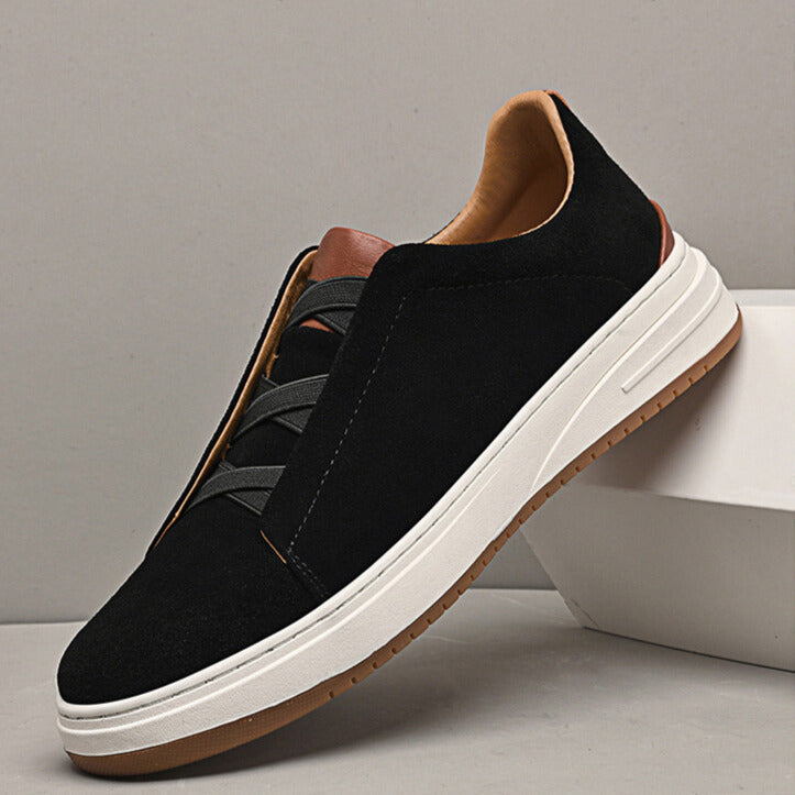 HARRISON OF CALIFORNIA | MEN'S SUEDE SLIP-ON SHOES