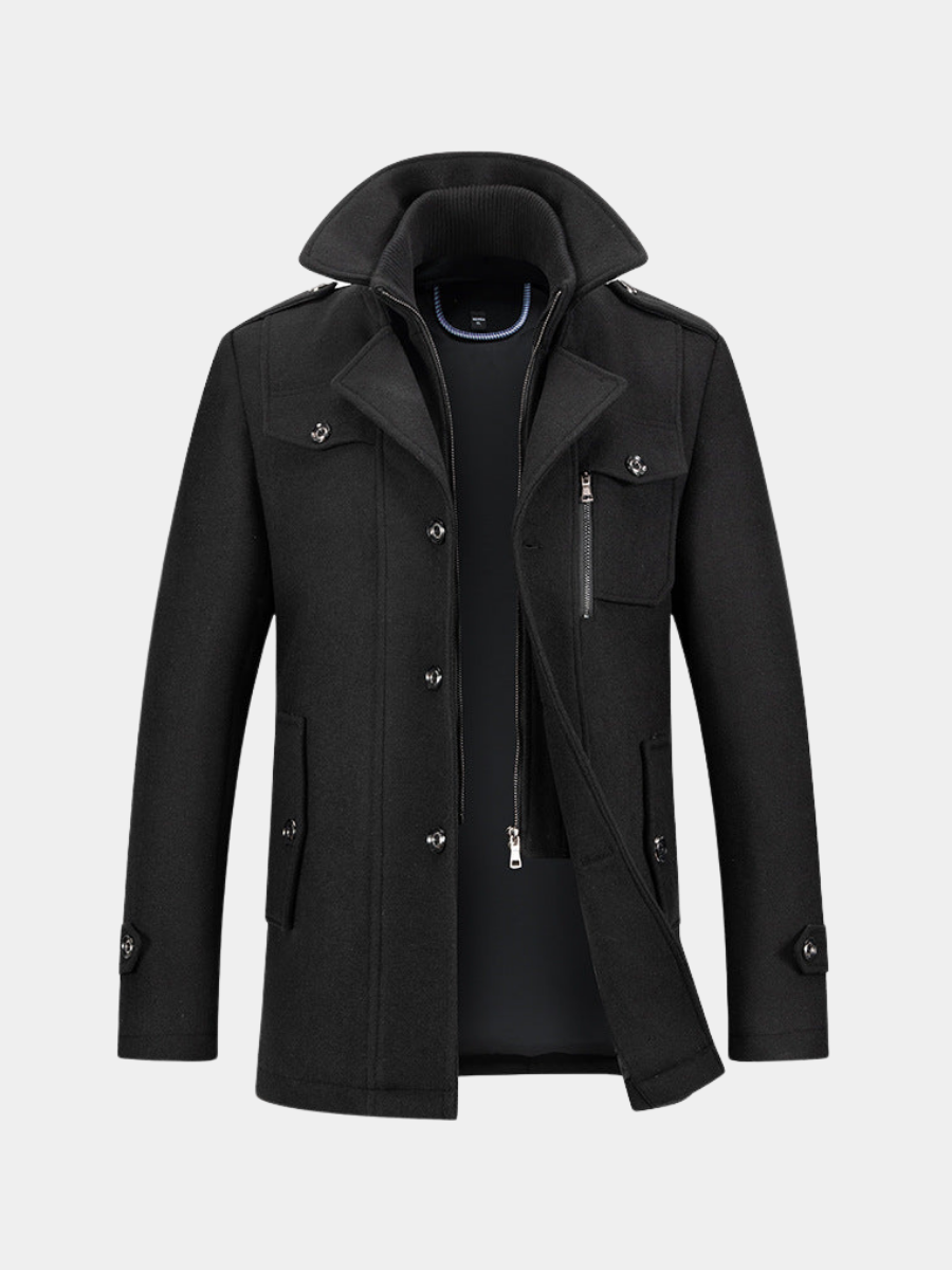 HARRISON OF CALIFORNIA | LONG WINTER COAT FOR MEN