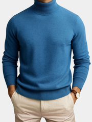 HARRISON OF CALIFORNIA | HIGH COLLAR SWEATER FOR MEN