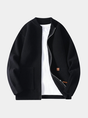 HARRISON OF CALIFORNIA | RIBBED KNIT JACKET FOR MEN