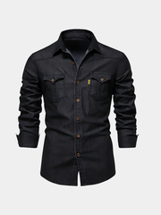 HARRISON OF CALIFORNIA | DENIM SHIRT FOR MEN