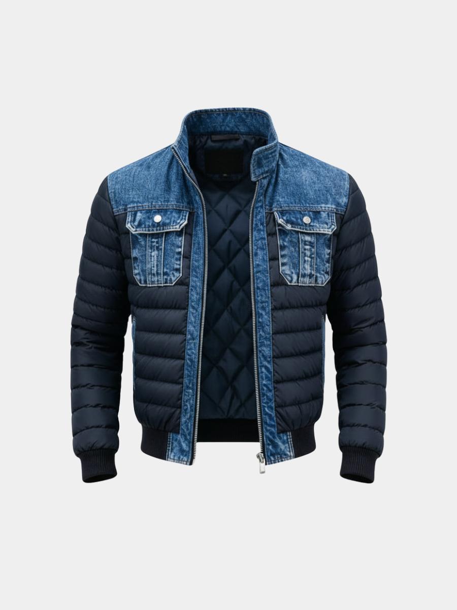 HARRISON OF CALIFORNIA | HYBRID INSULATED DENIM JACKET FOR MEN