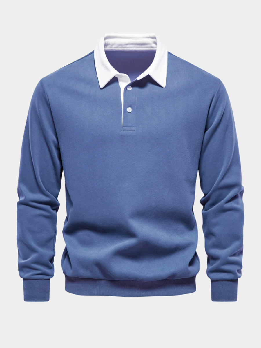 HARRISON OF CALIFORNIA | POLO SWEATER FOR MEN