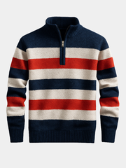 HARRISON OF CALIFORNIA | ELEGANT ZIP PULLOVER FOR MEN
