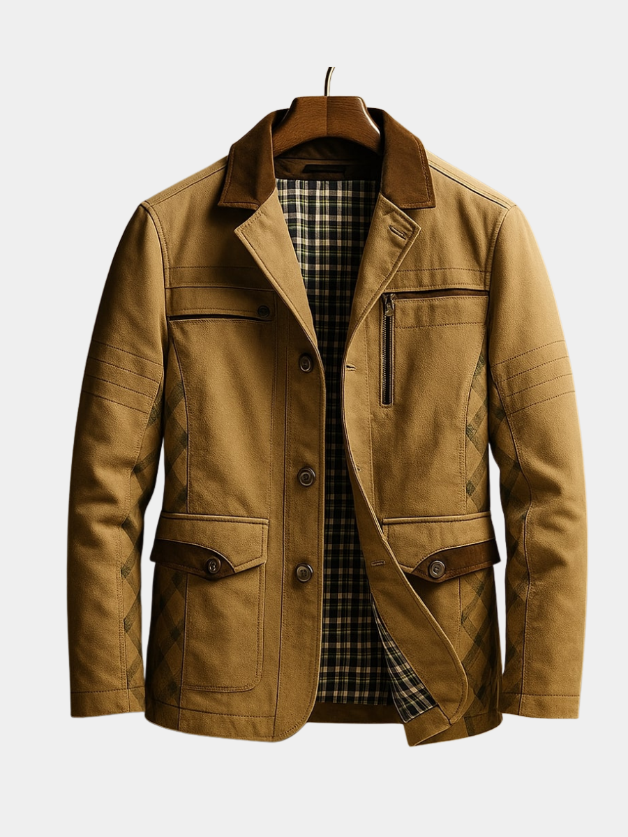 HARRISON OF CALIFORNIA | TWILL FIELD JACKET FOR MEN