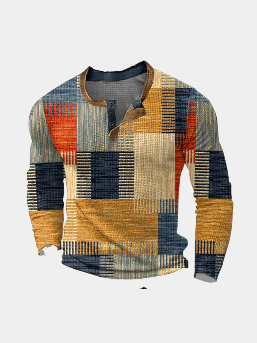 HARRISON OF CALIFORNIA | WOOL BLEND PULLOVER FOR MEN
