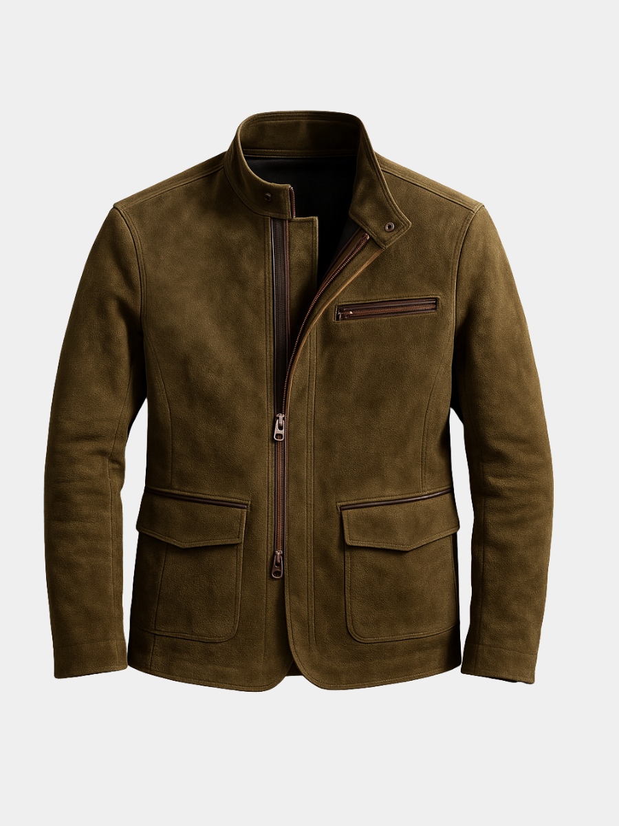 HARRISON OF CALIFORNIA | SUEDE FIELD JACKET FOR MEN