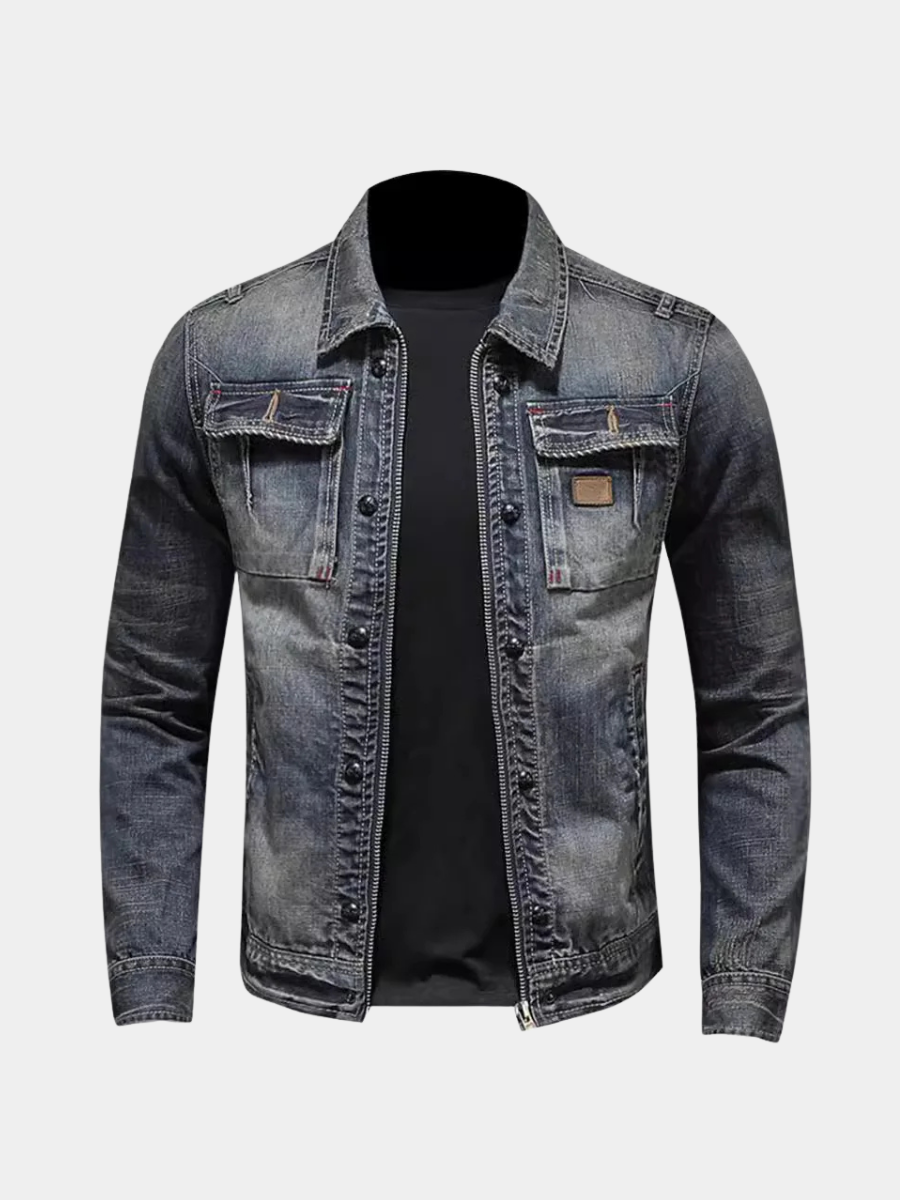 HARRISON OF CALIFORNIA | ELEGANT DENIM JACKET FOR MEN