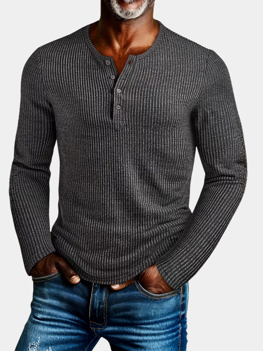 HARRISON OF CALIFORNIA | DURABLE WINTER KNIT SHIRT FOR MEN