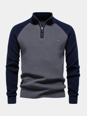 HARRISON OF CALIFORNIA | ZIPPERED PULLOVER FOR MEN