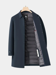 HARRISON OF CALIFORNIA | INSULATED TRENCH COAT FOR MEN