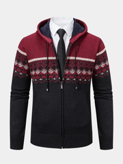 HARRISON OF CALIFORNIA | ETHNIC KNIT JACKET FOR MEN