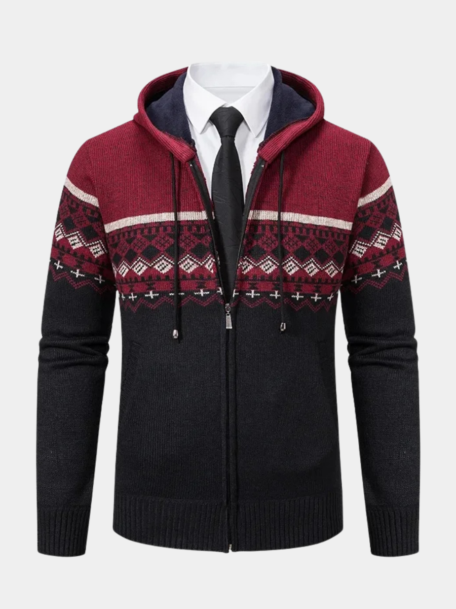 HARRISON OF CALIFORNIA | ETHNIC KNIT JACKET FOR MEN