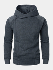 HARRISON OF CALIFORNIA | CROSSOVER ZIP HOODIE FOR MEN