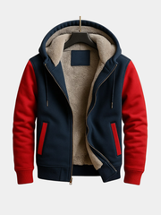 HARRISON OF CALIFORNIA | DOUBLE-LAYERED HOODED JACKET FOR MEN