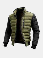 HARRISON OF CALIFORNIA | QUILTED ZIP JACKET FOR MEN