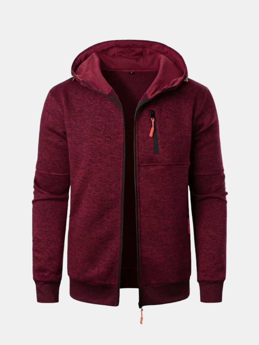 HARRISON OF CALIFORNIA | ELEGANT FLEECE JACKET FOR MEN