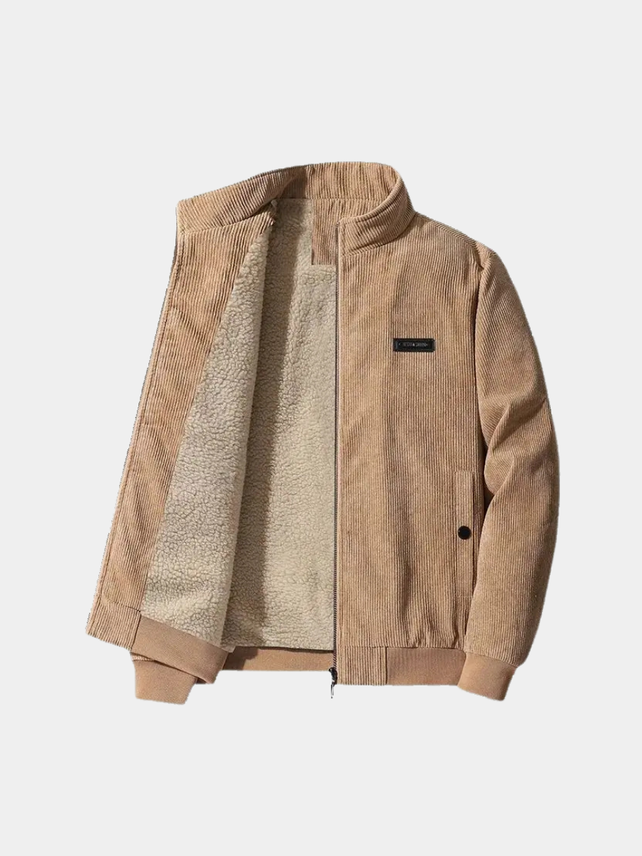 HARRISON OF CALIFORNIA | CORDUROY FLEECE JACKET FOR MEN