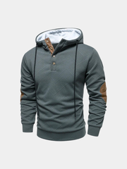 HARRISON OF CALIFORNIA | SLIM FIT HALF-BUTTON SWEATER FOR MEN