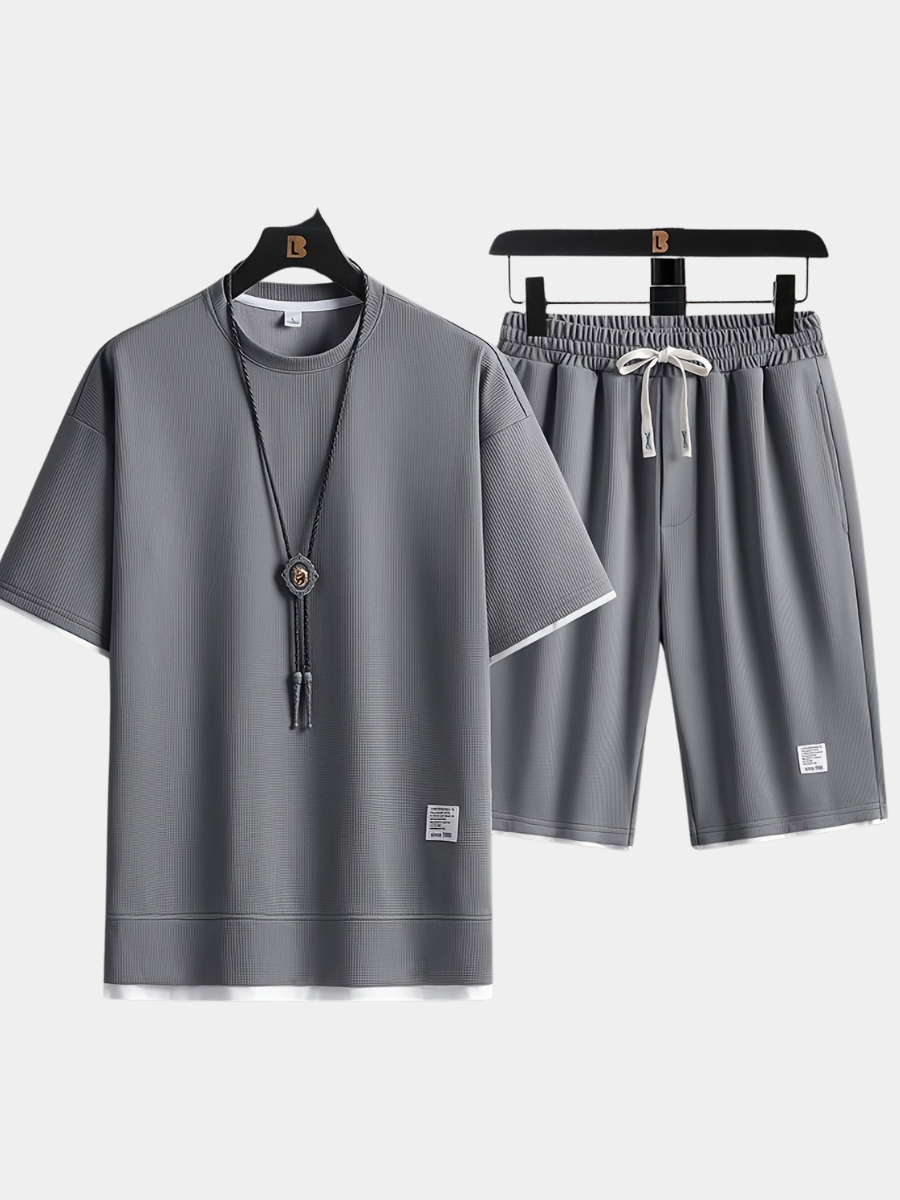 HARRISON OF CALIFORNIA | WAFFLE LOUNGE SET FOR MEN