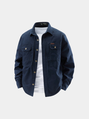 HARRISON OF CALIFORNIA | LONG SLEEVE UTILITY SHIRT FOR MEN