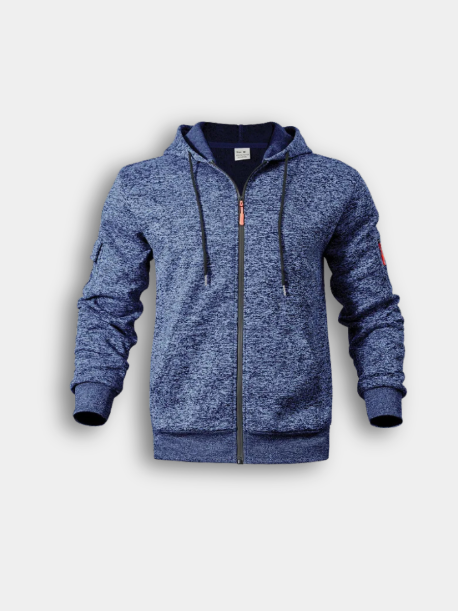 HARRISON OF CALIFORNIA | FULL ZIP HOODIE FOR MEN