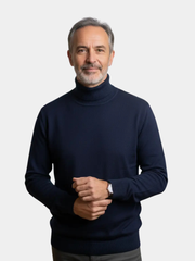 HARRISON OF CALIFORNIA | CLASSIC TURTLENECK SWEATER FOR MEN