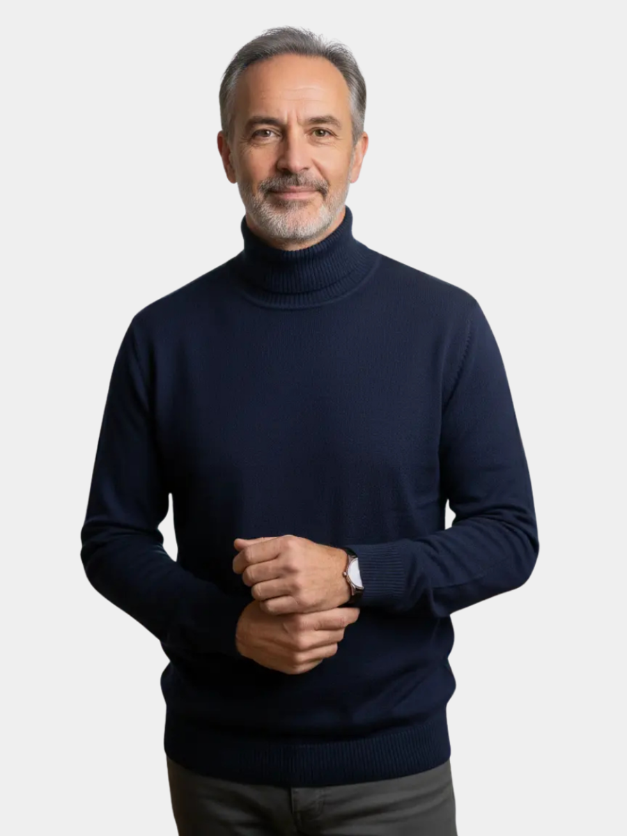 HARRISON OF CALIFORNIA | ROLLED NECK PULLOVER FOR MEN