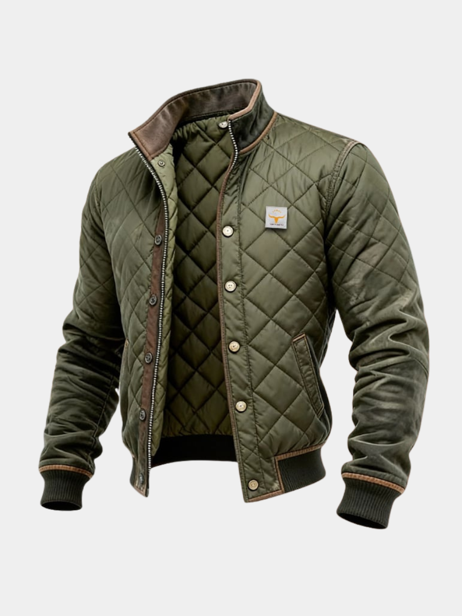 HARRISON OF CALIFORNIA | CLASSIC QUILTED JACKET FOR MEN