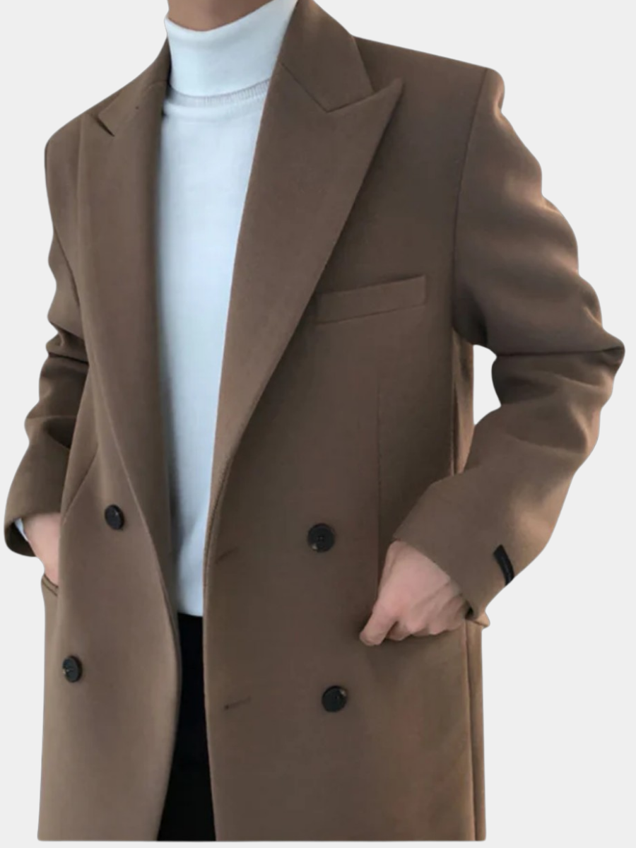 HARRISON OF CALIFORNIA | CLASSIC ELEGANT COAT FOR MEN