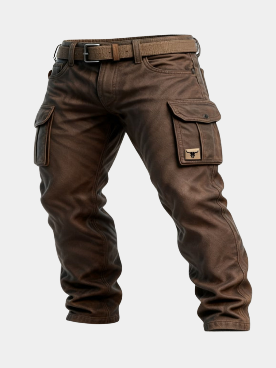 HARRISON OF CALIFORNIA | DOUBLE-LAYER CARGO PANTS FOR MEN