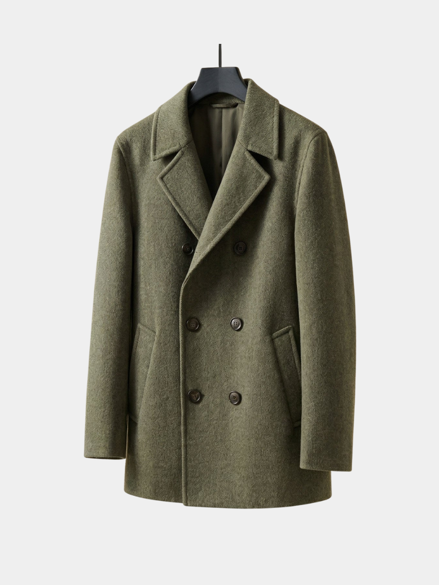HARRISON OF CALIFORNIA | STRUCTURED WOOL COAT FOR MEN