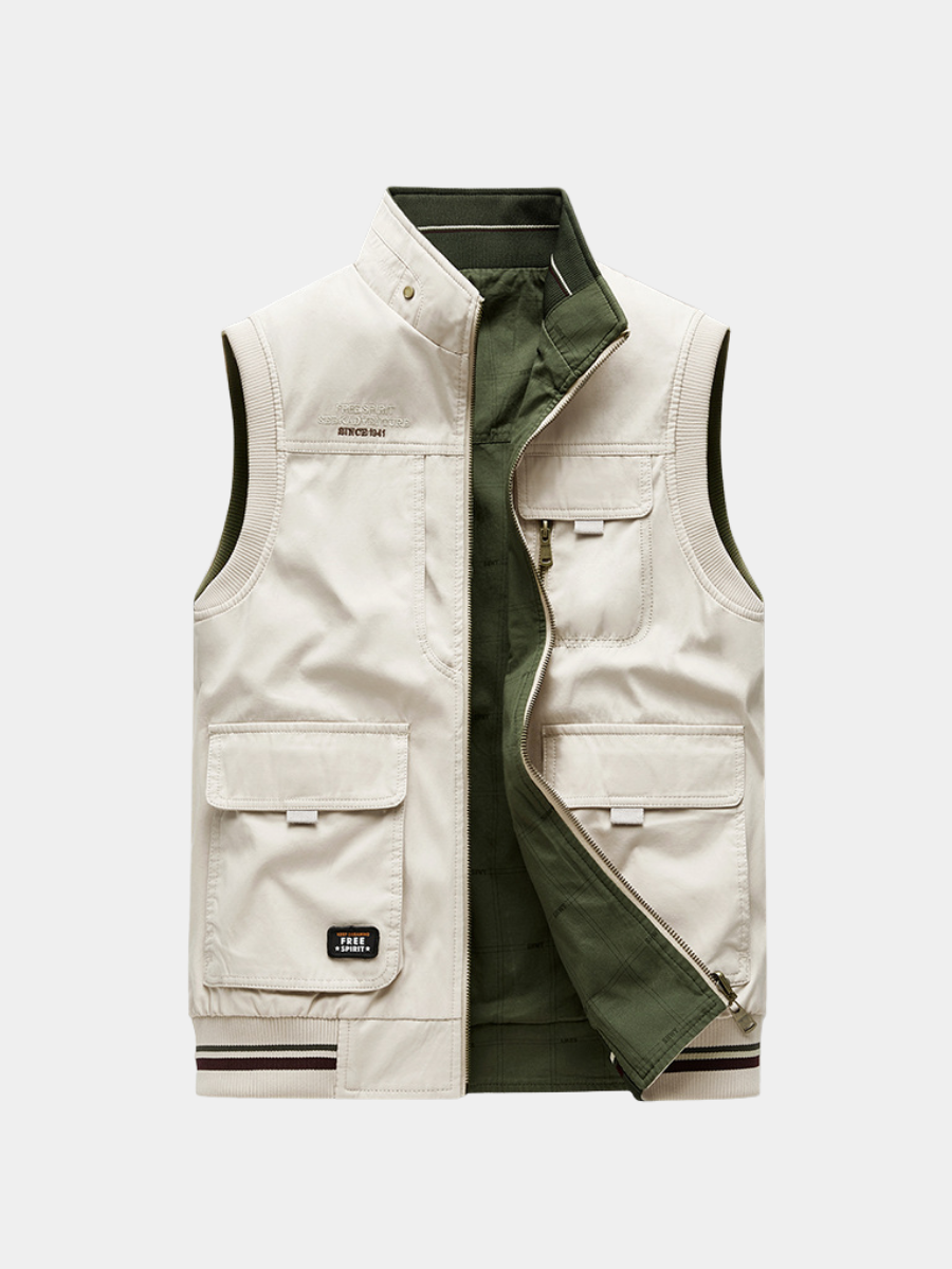 HARRISON OF CALIFORNIA | UTILITY VEST FOR MEN