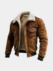 HARRISON OF CALIFORNIA | SHERPA LINED JACKET FOR MEN
