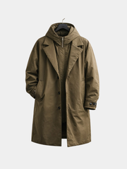 HARRISON OF CALIFORNIA | LONG OVERCOAT FOR MEN