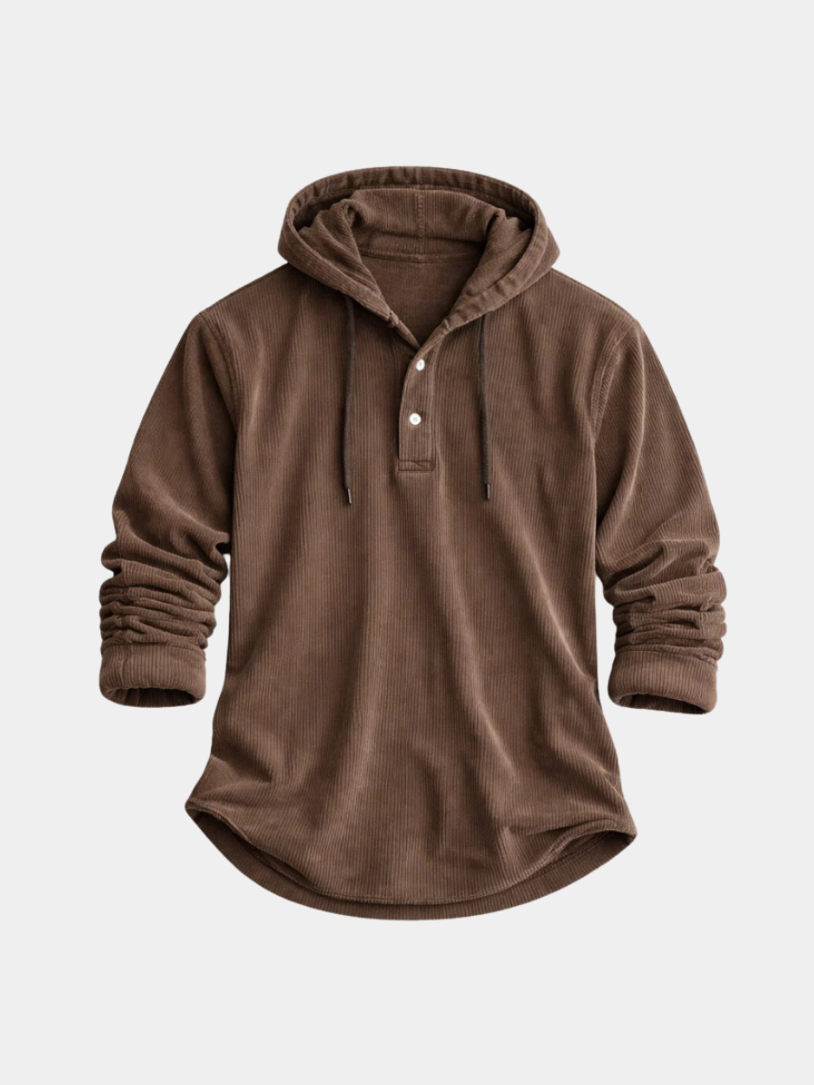 HARRISON OF CALIFORNIA | CORDUROY HOODIE FOR MEN