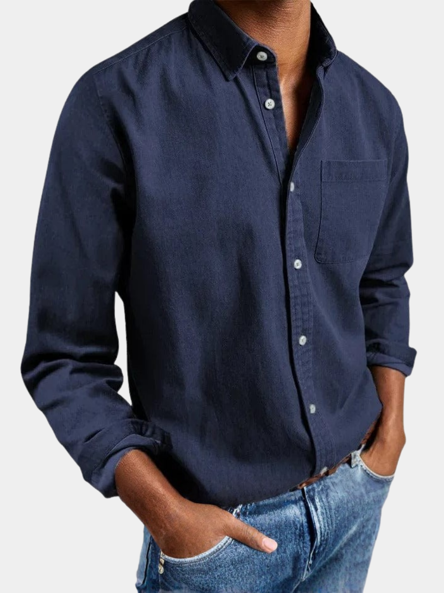 HARRISON OF CALIFORNIA | BUTTONED POLO SHIRT FOR MEN
