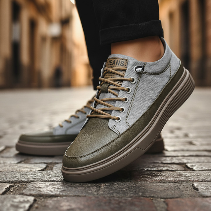 HARRISON OF CALIFORNIA | MEN'S LEATHER SNEAKERS