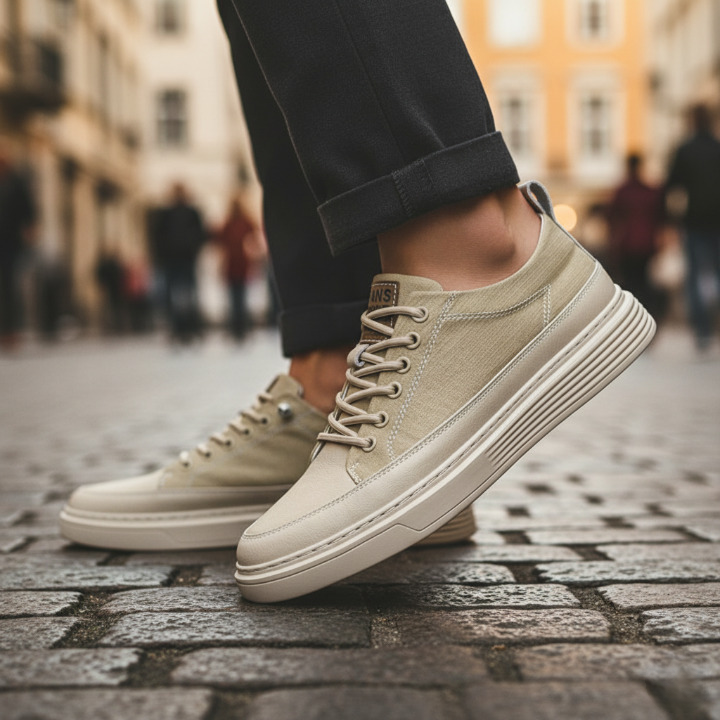 HARRISON OF CALIFORNIA | MEN'S LEATHER SNEAKERS