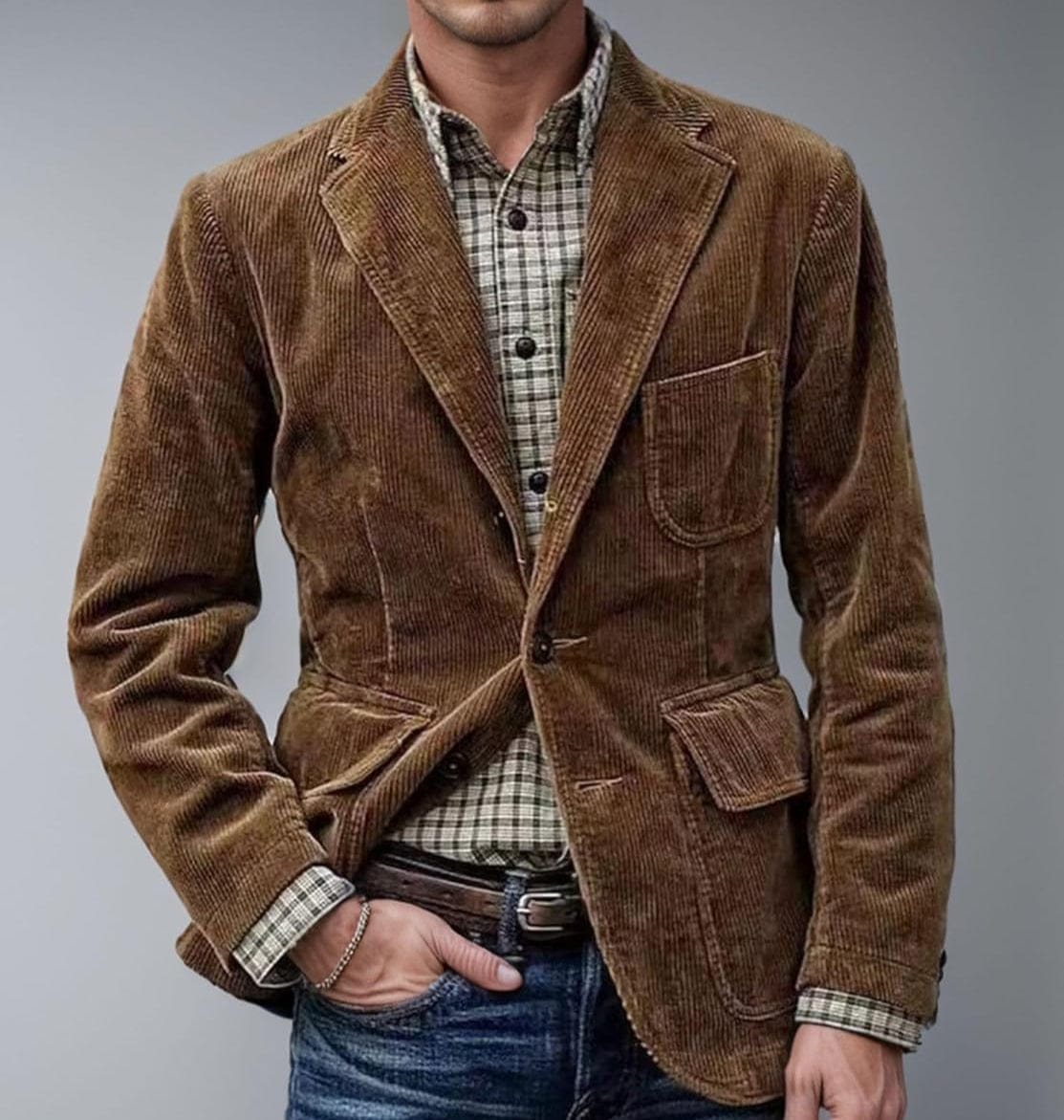 HARRISON OF CALIFORNIA | CORDUROY SUIT SET FOR MEN
