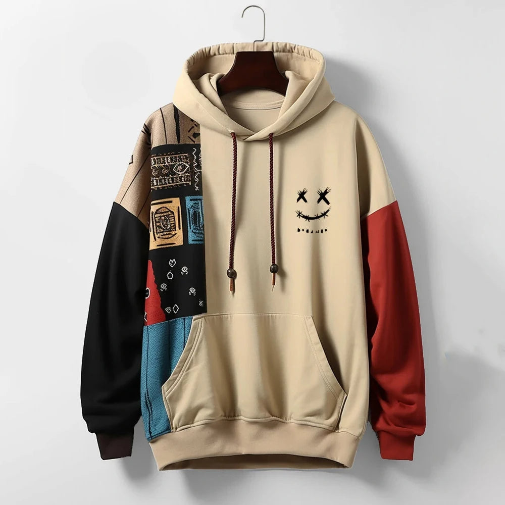 HARRISON OF CALIFORNIA | PATTERNED SWEATSHIRT FOR MEN